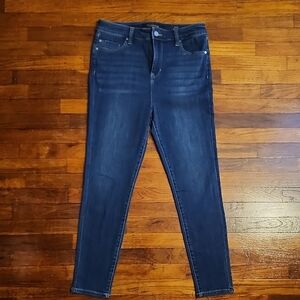 Liverpool Los Angeles Blue High Rise Ankle Jeans